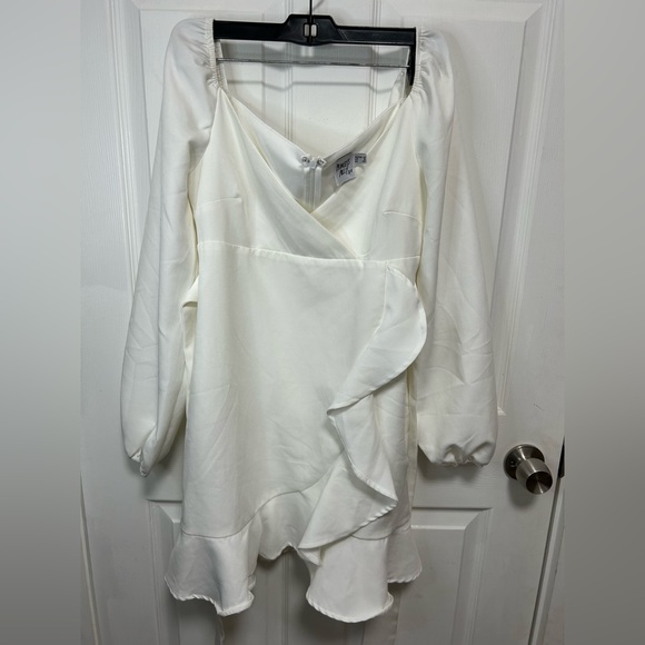 long crochet dress white Crochet Bianca Dress XSmall / Black